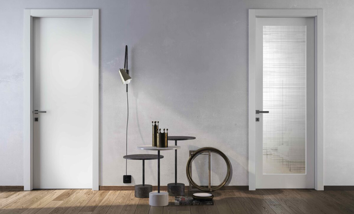 porte in vetro a battente 5