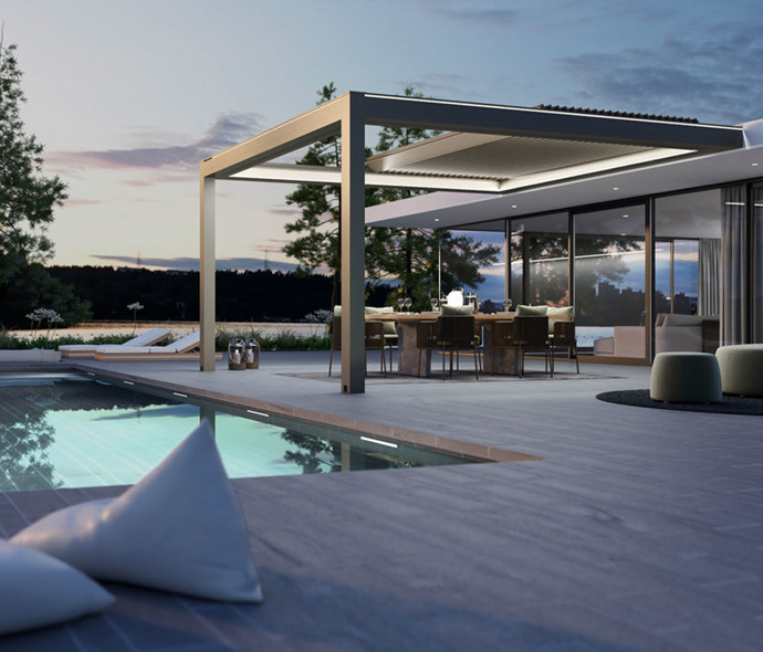 outdoor pergole bioclimatiche