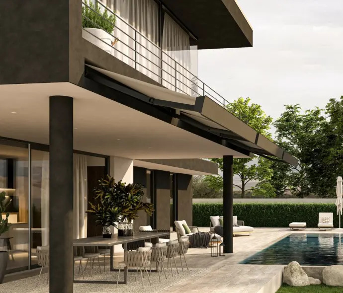 outdoor tende da sole a incasso